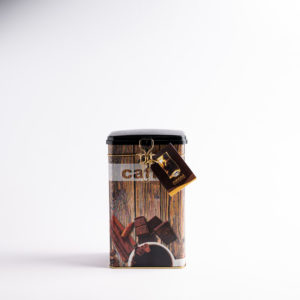 Lattina vintage con 500gr